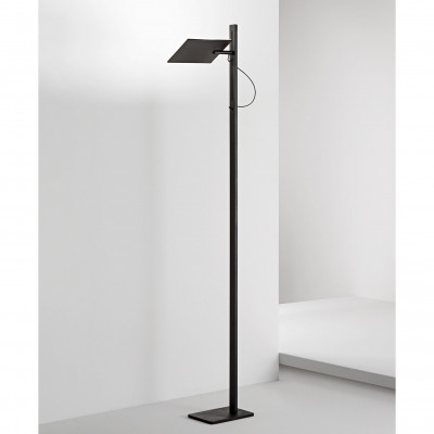 Perenz Radiante Pianatana a led in alluminio e diffusore orientabile quadrato Colore: Nero