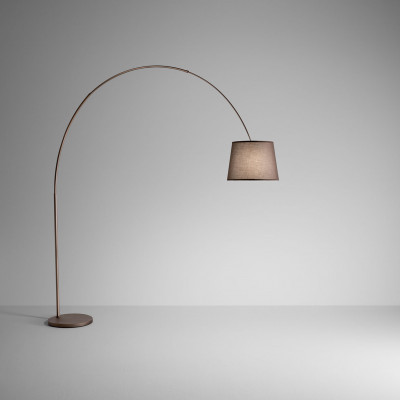 Perenz - Arche - Piantana con struttura telescopica in metallo e diffusore regolabile in tessuto - 1 Lampadina E27 60W - IP20 - SKU: 8415
