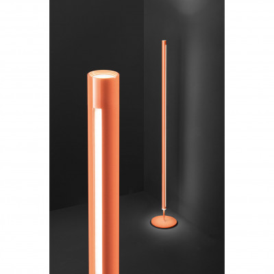Perenz Ray Piantana LED con struttura in metallo e diffusore in acrilico Colore: Arancione