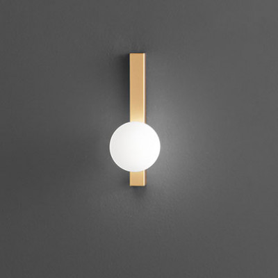 Perenz - Snooky - Plafoneira piccola con struttura in metallo e diffusore in vetro a boccia - 1 Lampadina G9 35W - IP40 - SKU: 8478