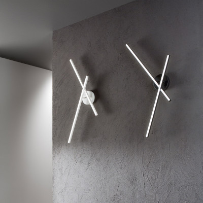 Perenz - Syncro - Plafoniera led piccola in metallo e diffusore in acrilico dal design moderno - 1 Lampadina Led Integrato 29W - Lumen 2030 - Gradi Kelvin 3000k-4000k-6000k - IP20 - SKU: 8046