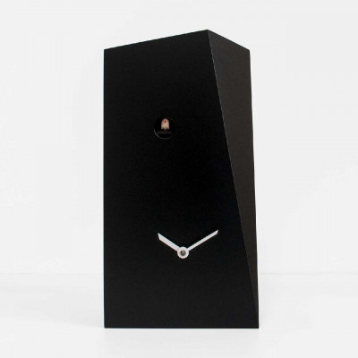 Progetti - Monolith - Orologio da tavolo con meccanismo a cucù dal design moderno ed elegante - SKU: 02540