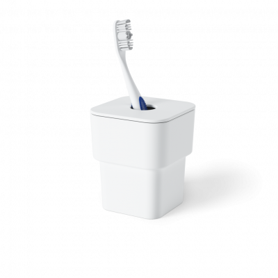 Umbra Contenitore spazzolini da denti e multiuso "Scillae" Colore: Bianco