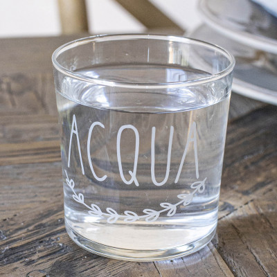 Simple Day - Set 6 Bicchieri Acqua in vetro - Colore: Trasparente - SKU: 10011930
