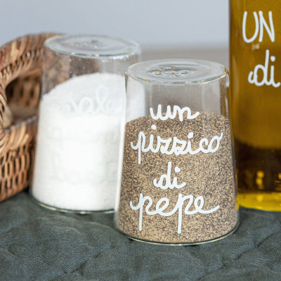 Simple Day - Un Pizzico di Pepe - Set Sale/Pepe in vetro - Colore: Trasparente - SKU: 10012283