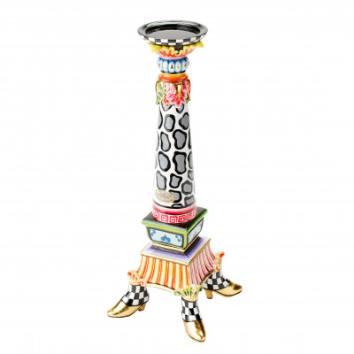 Tom's Drag - Candeliere barocco dal design eclettico in marmorino - Colore: Multicolore - SKU: TOM003707