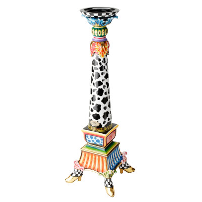 Tom's Drag - Candeliere barocco in marmorino dal design eclettico - Colore: Multicolore - SKU: TOM003709