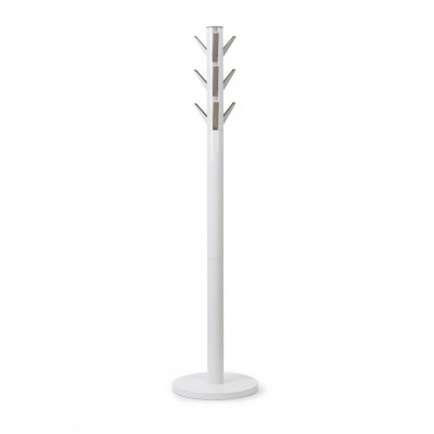 Umbra - Flapper - Appendiabiti da terra in stile moderno "Flapper" - Colore: Bianco - SKU: 320361-660