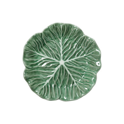  Brandani - Foglia - Vassoio in porcellana a forma di foglia - Colore: Verde - SKU: B51671 
