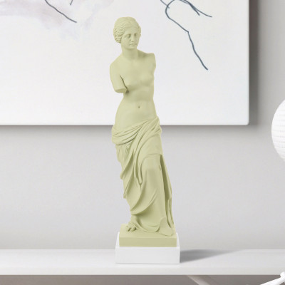 Bongelli Preziosi Scultura da tavolo grande in stile moderno con la Venere di Milo in vari colori Colore: Verde