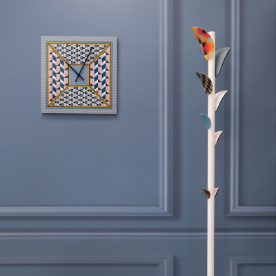  Vesta - Simply - Appendiabiti da terra in metallo e pomelli in plexiglass decoro Pop - SKU: 04285POP 