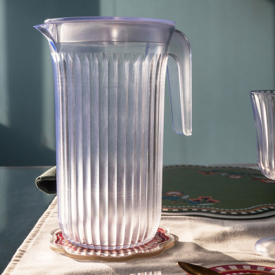  Vesta - Ginevra - Caraffa da tavola in plexiglass dalle linee eleganti - SKU: 58912 