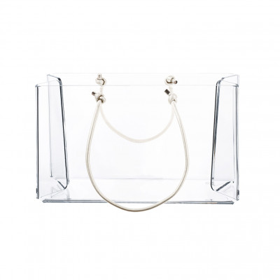 Vesta - Charlotte - Contenitore porta oggetti grande in plexiglass linee moderne - SKU: 0425000