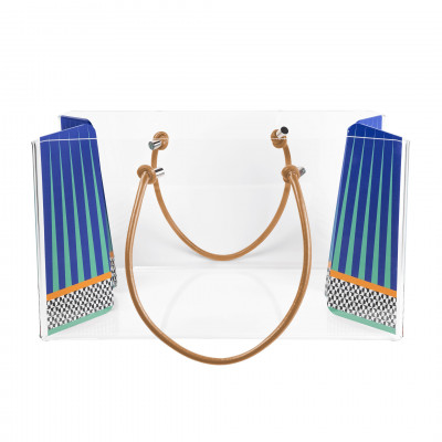 Vesta - Charlotte - Contenitore porta oggetti grande in plexiglass linee moderne decoro Ethnic - SKU: 04250D49