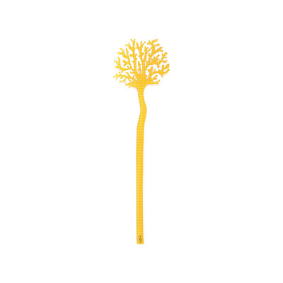 Vesta Funny Ocean Corallo del mediterraneo grande in plexiglass per vaso Colore: Giallo