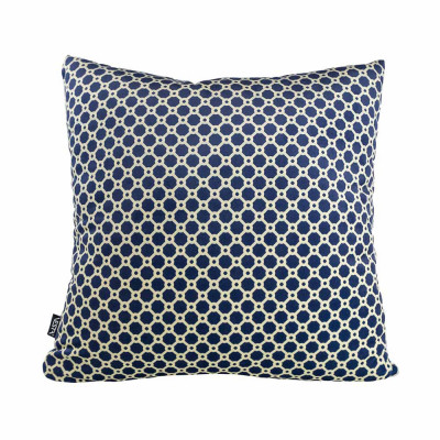 Vesta - Decor - Cuscino piccolo con fodera in poliestere con decoro 40x40 - Colore: Blu - SKU: 0423559