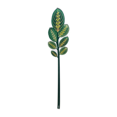 Vesta - Funny flowers - Fiore di calathea grande in plexiglass per vaso - Colore: Verde - SKU: 04445.183