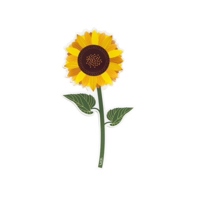 Vesta - Special Moments - Fiore di girasole in plexiglass per vaso - Colore: Giallo - SKU: 04415.139