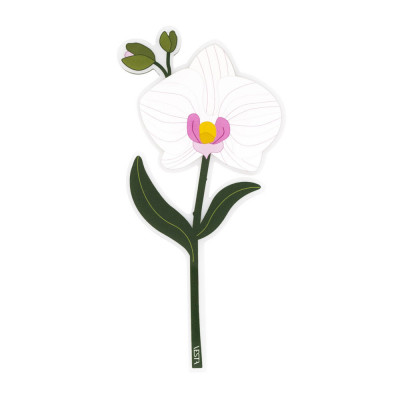 Vesta - Special Moments - Fiore di orchidea in plexiglass per vaso - Colore: Bianco - SKU: 04416.130