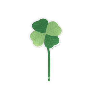 Vesta - Special Moments - Fiore di quadrifoglio in plexiglass per vaso - Colore: Verde - SKU: 04411.183
