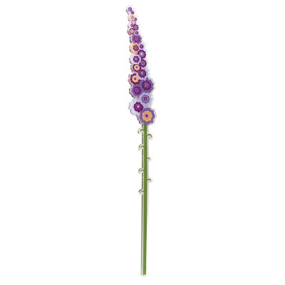 Vesta - Funny flowers - Fiore grande lilla in plexiglass per vaso - Colore: Viola - SKU: 04339.118