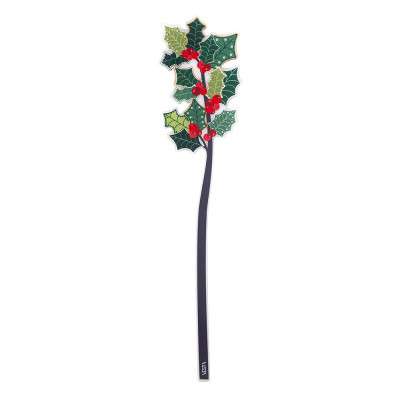 Vesta - Funny flowers - Fiore in plexiglass pungitopo grande - Colore: Verde/Rosso - SKU: 04435.185