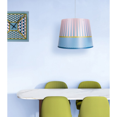 Vesta - Brighella - Lampada a sospensione dal design moderno con lampadina E27 stile Modern - 1 Lampadina E27 100W - IP20 - SKU: 04251D46