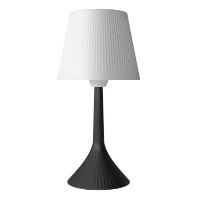 Vesta - Duse - Lampada da tavolo ricaricabile a led dal design moderno - Colore: Nero - 1 Lampadina - Led Integrato - 5W - Gradi Kelvin 4000k Luce Naturale - IP20 - SKU: 0195710S