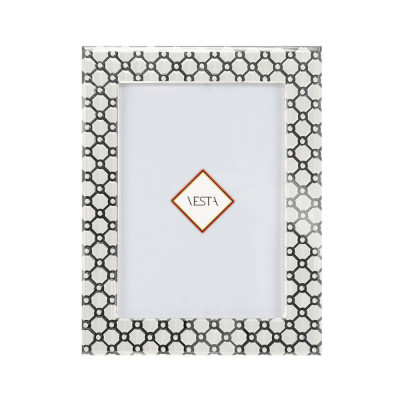 Vesta - Easy Chic - Portafoto grande in plexiglass dal design moderno ed elegante - Colore: Argento - Foto 18x24 - SKU: 8372566