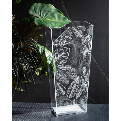 Vesta - Eco - Portaombrelli dal design moderno in plexiglass con decoro Bora Bora - SKU: 04384JUN