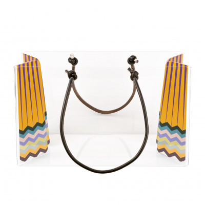 Vesta - Charlotte - Portariviste in plexiglass decoro Rainbow - SKU: 04249D48