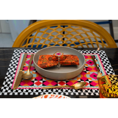  Vesta - Decor - Set 2 tavagliette da tavola Rainbow - SKU: 04237D49 