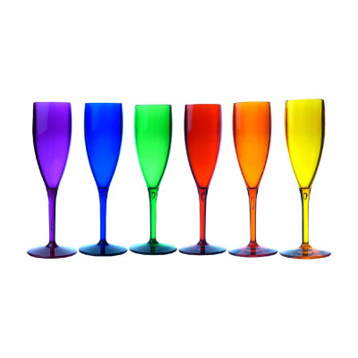  Vesta - Party - Set 6pz Tumbler di bicchieri calice Flut - SKU: 03778 