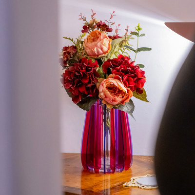 Vesta - Iride - Vaso piccolo da arredo moderno in plexiglass - SKU: 75057