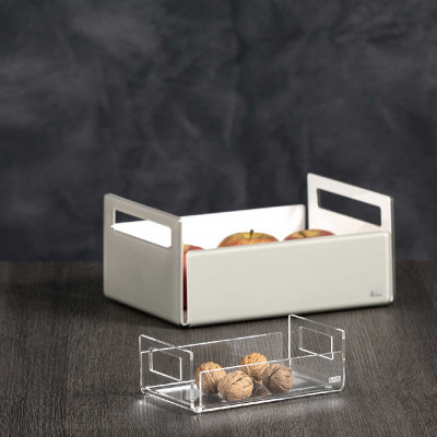  Vesta - Like Water - Vassoio con struttura in plexiglass dalle linee moderne - Colore: Trasparente - SKU: 0630600 