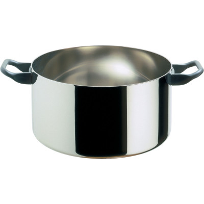  Alessi - La Cintura di Orione - Casseruola in Trilamina 24" - Colore: Acciaio - SKU: 90101/24T 