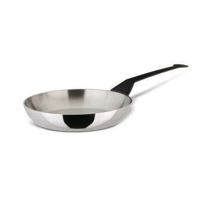  Alessi - La Cintura di Orione - Padella Lionese in Trilamina 24" - Colore: Acciaio - SKU: 90110/24T 