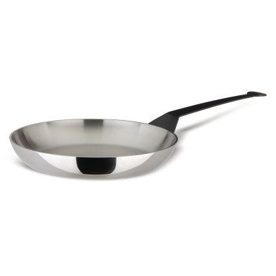  Alessi - La Cintura di Orione - Padella Lionese in Trilamina 28" - Colore: Acciaio - SKU: 90110/28T 