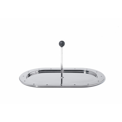  Alessi - Vassoio MG34 - Colore: Acciaio - SKU: MG34 
