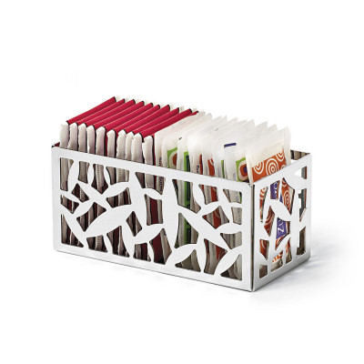  Alessi - Cactus! - Contenitore per bustine di tè/zucchero - Colore: Acciaio - SKU: MSA29 