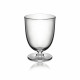Set 4 bicchieri in resina termoplastica dalle linee moderne