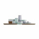 Piatti da dessert in ceramica stoneware dal design moderno