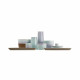 Insalatiera in ceramica stoneware dalle linee moderne