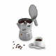 Caffettiera per caffè moka in fusione di alluminio 6 Tazze