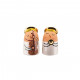 Set di due statuine in porcellana decorate a mano "Angels Band"