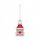 Decorazione natalizia in vetro soffiato "Santa Cube"