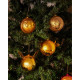 Palla per albero di Natale in vetro soffiato "Giuseppe"