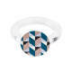 Set 6 allacciatovaglioli in plexiglass dal design elegante