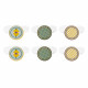 Set 6 allacciatovaglioli in plexiglass dal design elegante