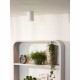 Faretto con struttura tubolare in alluminio dal design semplice e moderno